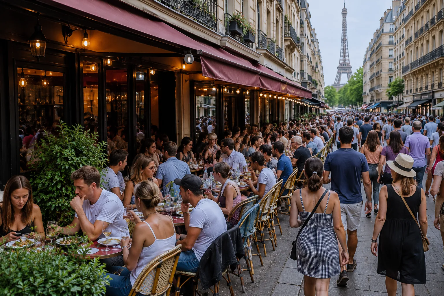 «Paris est devenue la ville des touristes, plus des Parisiens» : le fléau du surtourisme menace la capitale française.