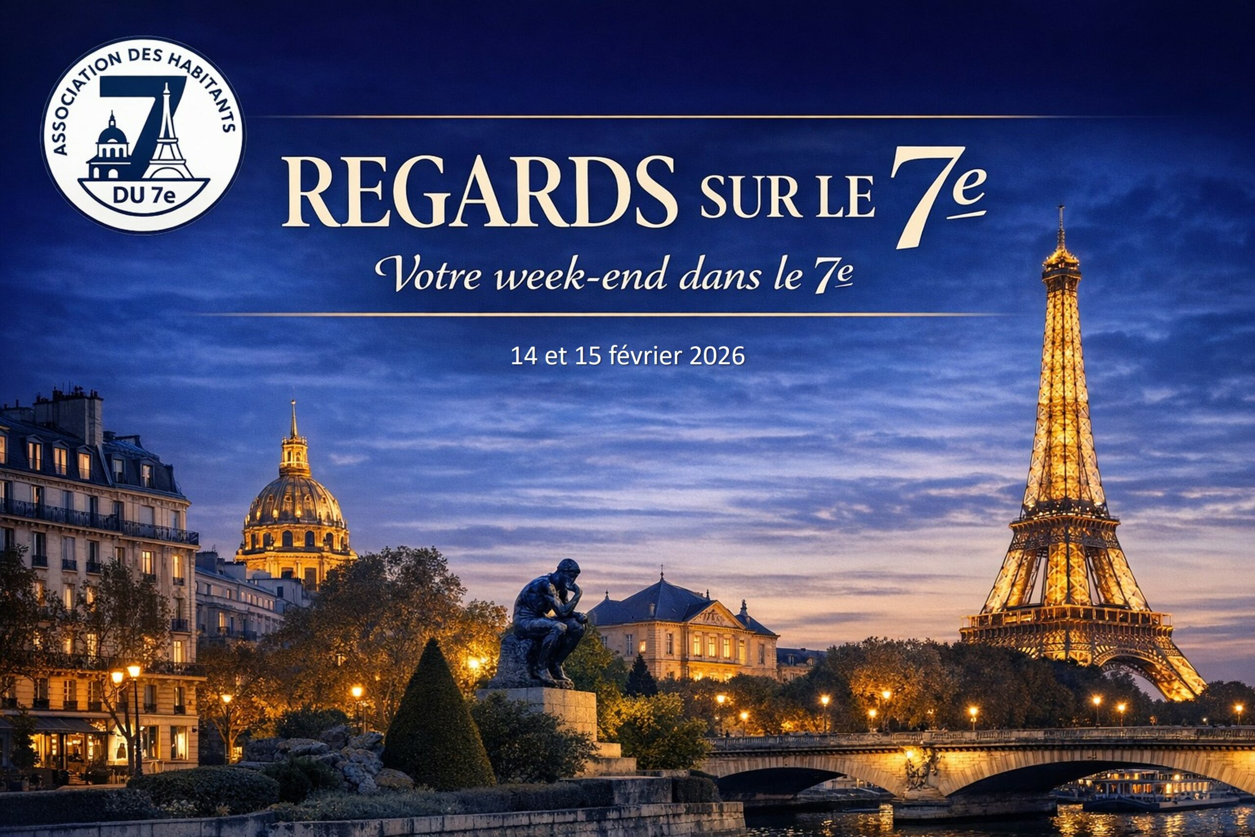 Ce week-end dans le 7e : 14/02 – 15/02/2026